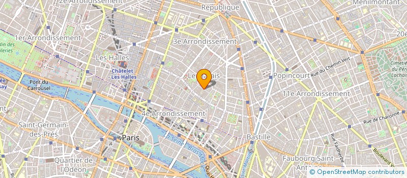 localisation de l'entreprise SPEED UP  PARIS