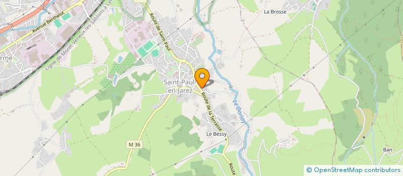 localisation de l'entreprise SPEED VITRERIE  SAINT-PAUL-EN-JAREZ