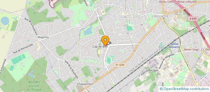 localisation de l'entreprise SPEED ZA à PESSAC