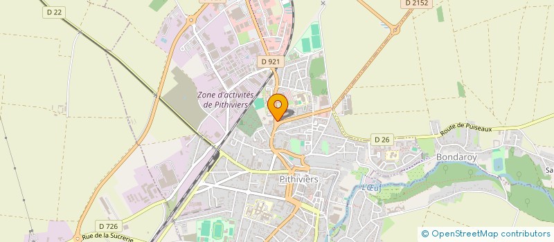 localisation de l'entreprise SPEED45 à PITHIVIERS
