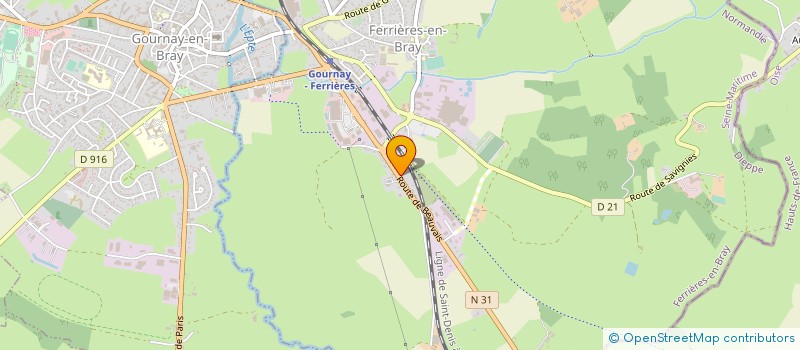 localisation de l'entreprise SPEEDATE CARE à FERRIERES-EN-BRAY