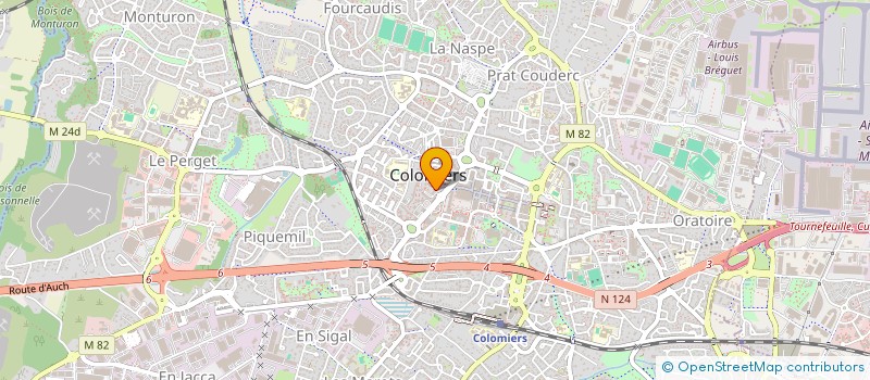 localisation de l'entreprise SPEEDAUTOPLUS à COLOMIERS