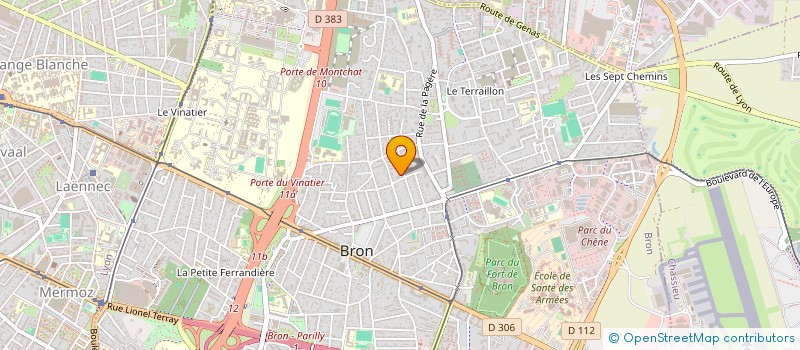 localisation de l'entreprise SPEEDBEE à BRON