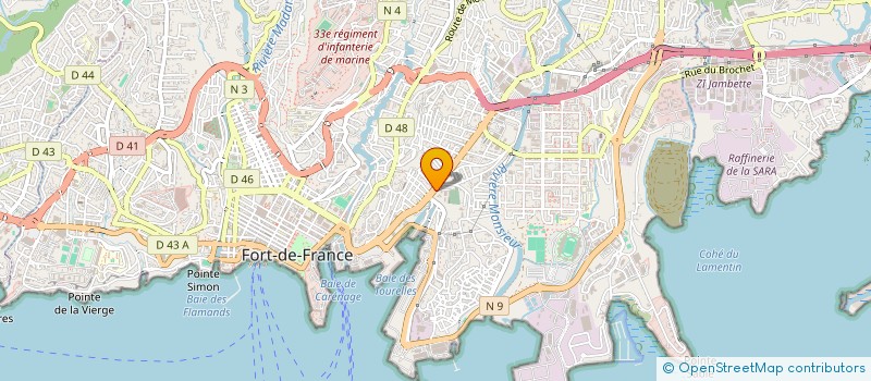 localisation de l'entreprise SPEEDBIKE  FORT-DE-FRANCE