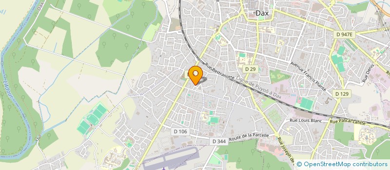 localisation de l'entreprise SPEEDE à DAX