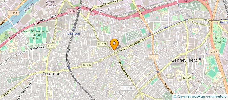 localisation de l'entreprise SPEEDEMO  AUBERVILLIERS
