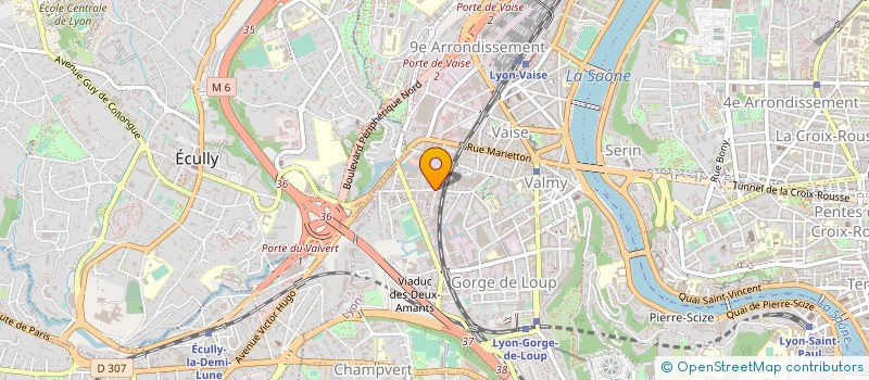 localisation de l'entreprise SPEEDERNET à LYON