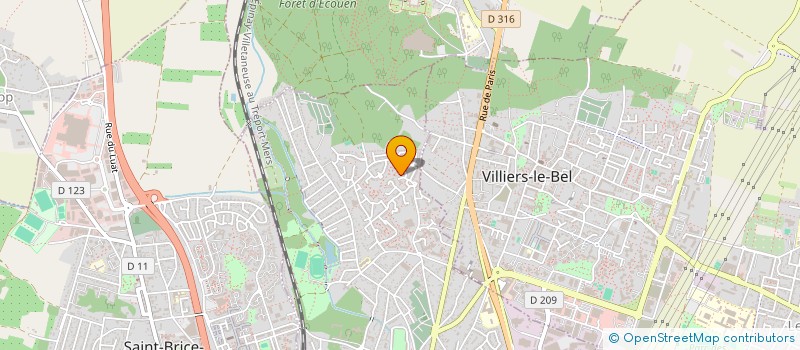 localisation de l'entreprise SPEEDEX à SARCELLES