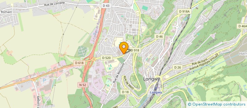 localisation de l'entreprise SPEEDISS' à LONGWY
