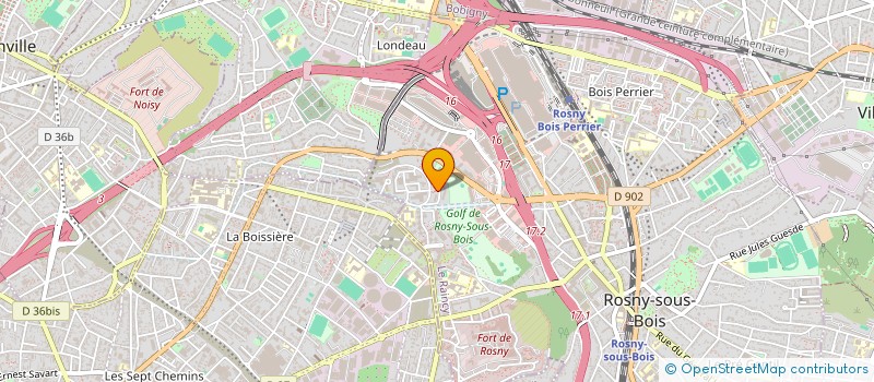 localisation de l'entreprise SPEEDMOB à ROSNY-SOUS-BOIS