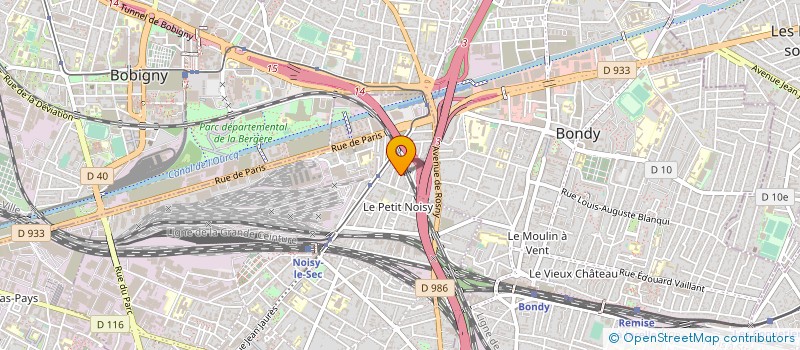 localisation de l'entreprise SPEEDMODEL à NOISY-LE-SEC