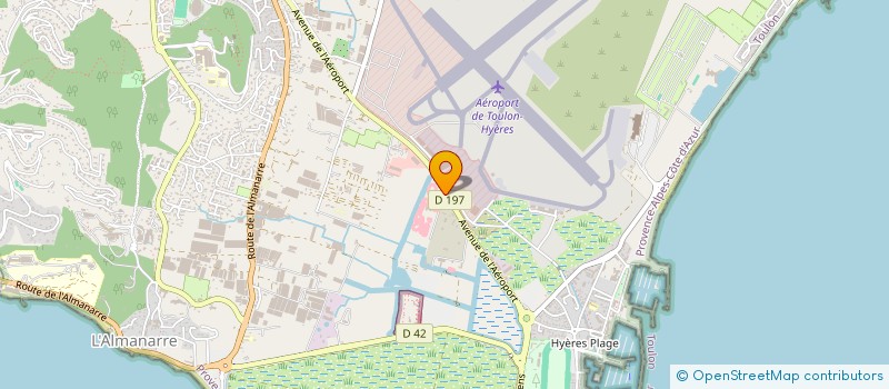 localisation de l'entreprise SPEEDOOKART à HYERES