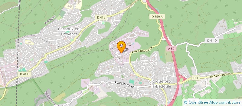 localisation de l'entreprise SPEEDRENOV  ROQUEFORT-LA-BEDOULE