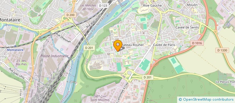 localisation de l'entreprise SPEEDRENT60  CREIL