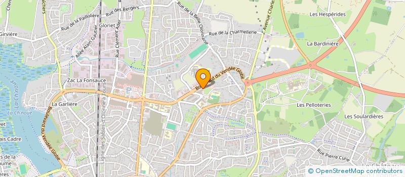 localisation de l'entreprise SPEEDSNACKING à LES SABLES D'OLONNE