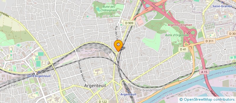 localisation de l'entreprise SPEEDTACOS 95  ARGENTEUIL