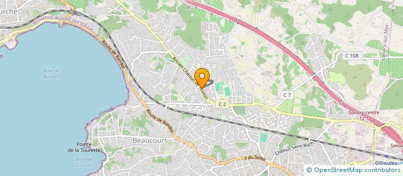 localisation de l'entreprise SPEEDY AMENAGEMENT à SANARY-SUR-MER