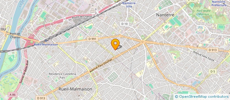 localisation de l'entreprise SPEEDY COURSE SARL à NANTERRE