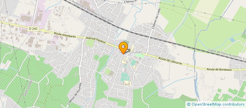 localisation de l'entreprise SPEEDY EXPRESS à SAINT-LOUBES