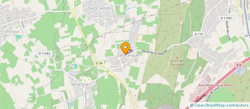 localisation de l'entreprise SPEEDY MUSIC 2000  SATURARGUES