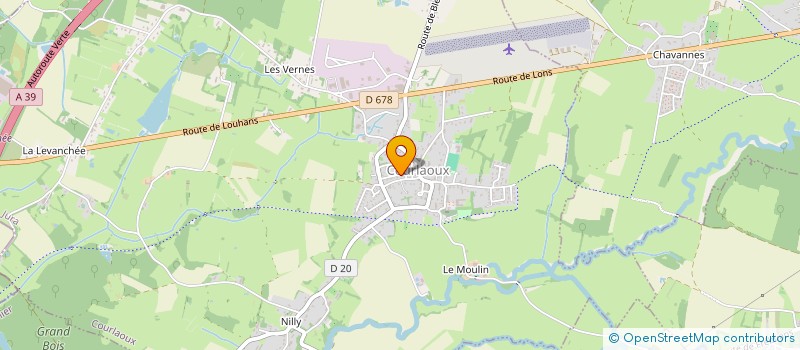 localisation de l'entreprise SPEEDY WASH  COURLAOUX