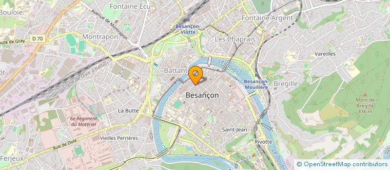 localisation de l'entreprise SPEEDY YUKI à BESANCON