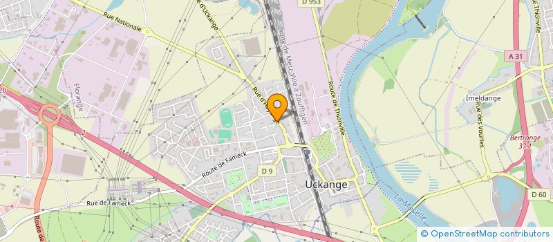 localisation de l'entreprise SPEEDYBOX  UCKANGE