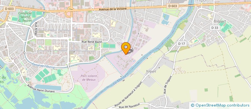 localisation de l'entreprise SPEEDYWEB  MEAUX