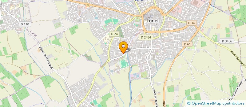 localisation de l'entreprise SPEETERS  LUNEL