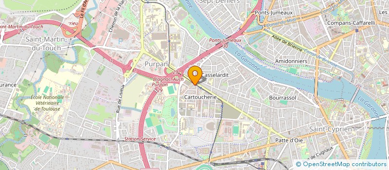 localisation de l'entreprise SPEL1 à TOULOUSE