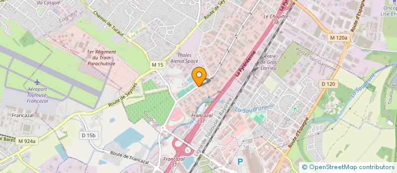 localisation de l'entreprise SPELEC SA à TOULOUSE