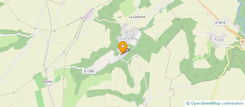 localisation de l'entreprise SPELEO CLUB DE L AISNE  COUVRELLES