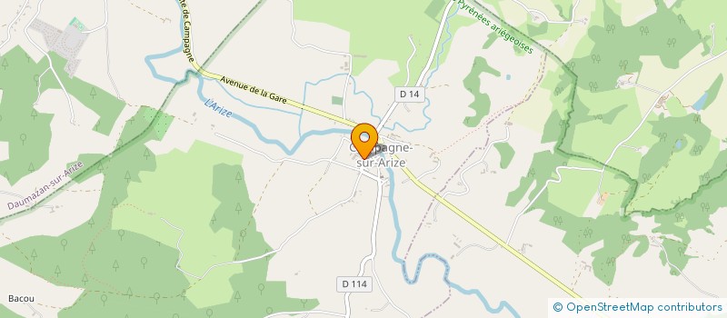 localisation de l'entreprise SPELEO-CLUB DE L'ARIZE à LES BORDES-SUR-ARIZE