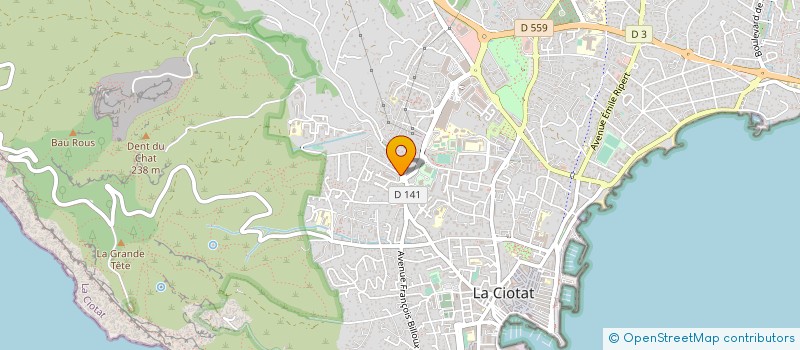 localisation de l'entreprise SPELEO CLUB DE LA CIOTAT  LA CIOTAT