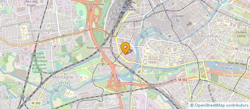 localisation de l'entreprise SPELEO CLUB DE STRASBOURG à STRASBOURG