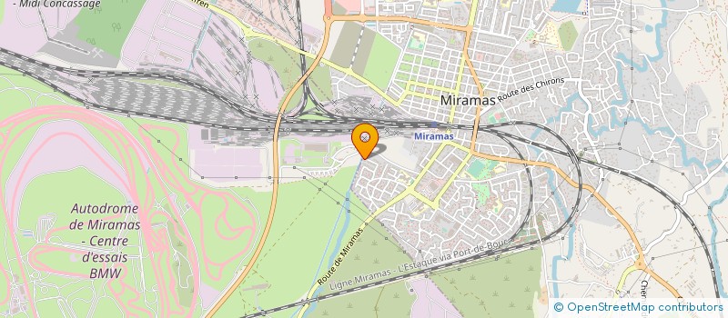 localisation de l'entreprise SPELEOLUS à MIRAMAS