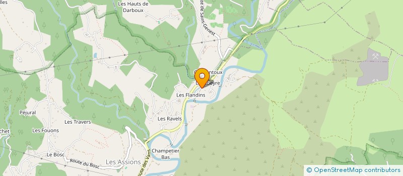 localisation de l'entreprise SPELEOTRUCK  LES ASSIONS