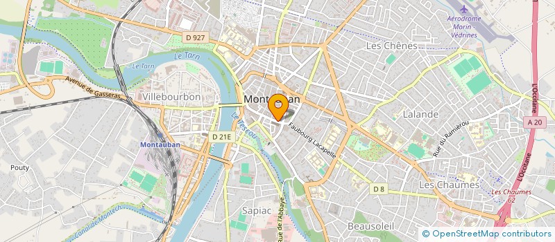 localisation de l'entreprise SPELION à MONTAUBAN