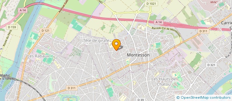 localisation de l'entreprise SPELUNCA  MONTESSON