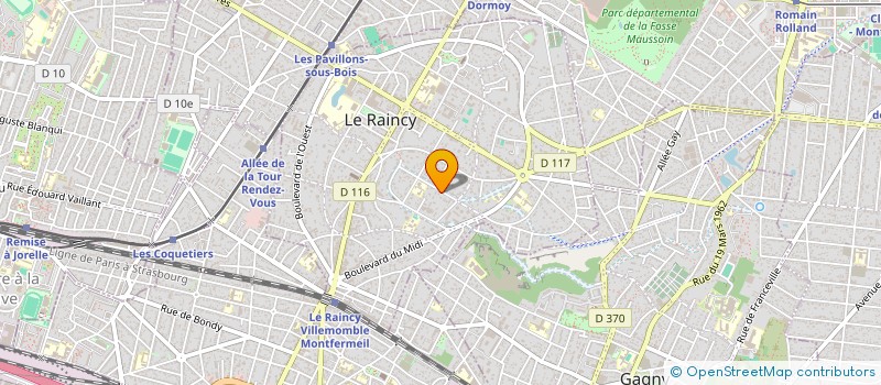 localisation de l'entreprise SPELUNCA HOLDING  LE RAINCY