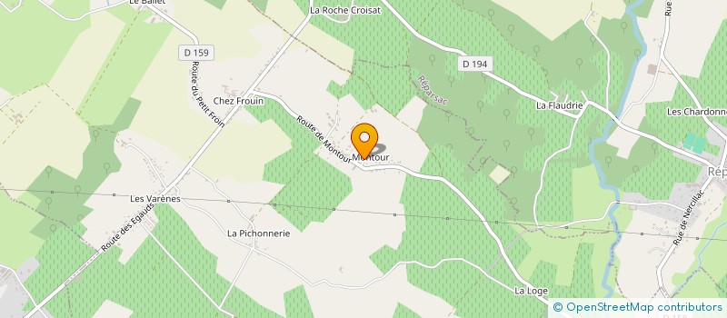 localisation de l'entreprise SPENCER & JOHNSON à BLANQUEFORT