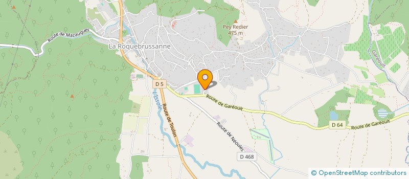 localisation de l'entreprise SPEND CONTROL  LA ROQUEBRUSSANNE