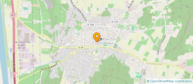 localisation de l'entreprise SPER  SAINT-PAUL-TROIS-CHATEAUX