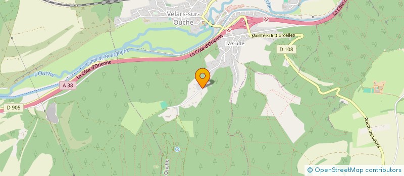 localisation de l'entreprise SPERANZA  VELARS-SUR-OUCHE