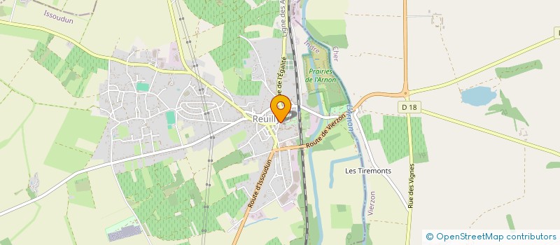 localisation de l'entreprise SPERANZA ESPORT à REUILLY