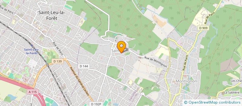localisation de l'entreprise SPERANZA II à SAINT-PRIX
