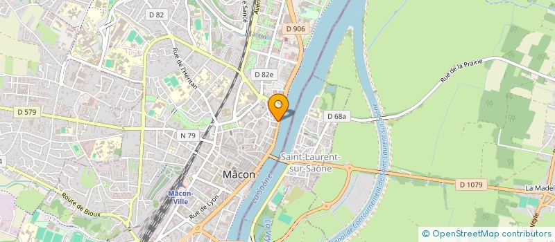 localisation de l'entreprise SPERATI FERRONNERIE  MACON