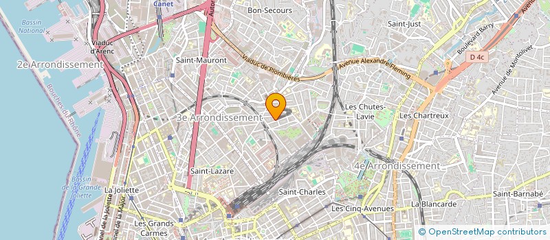 localisation de l'entreprise SPERCIUC à MARSEILLE