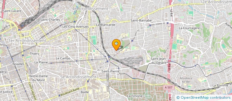 localisation de l'entreprise SPERENZA à MARSEILLE
