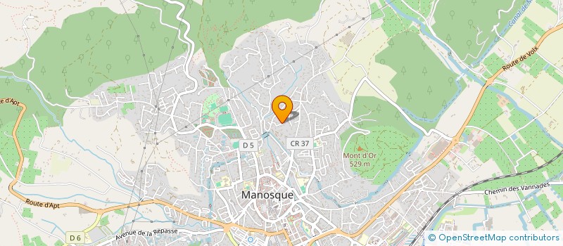 localisation de l'entreprise SPERENZA à MANOSQUE